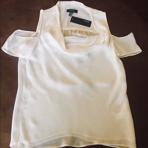 Drew Silk White Betty Top New Sizes XS & S